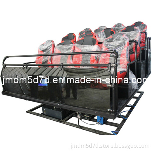 Jmdm 6dof Pneumatic Platform with 12 Seats 5D Dynamic Cinema